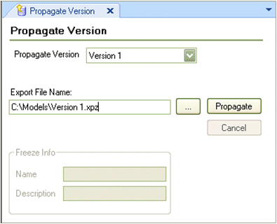 Propagate Version Step 2