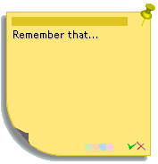 Post-It Control example