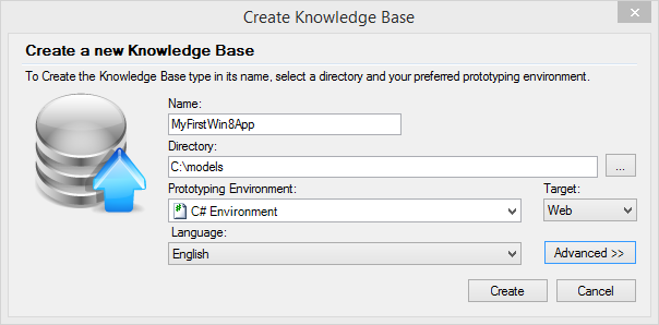 W8 Step 1 - Create KB