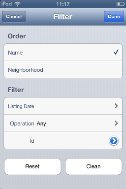 WWSD List Conditions Order - iOS
