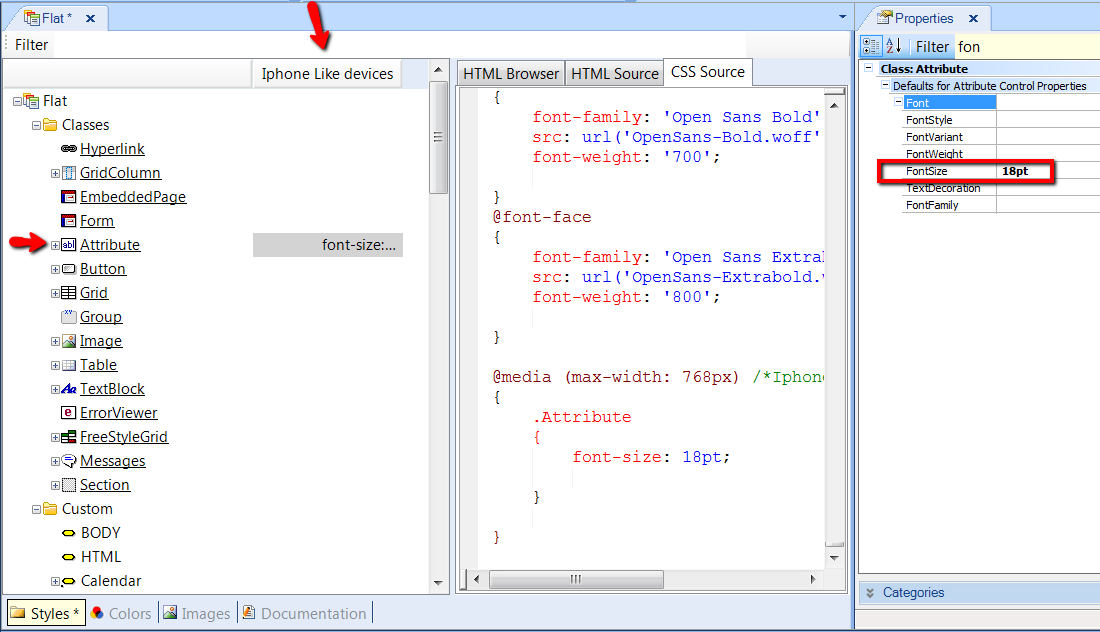 Conditional Class Properties : Configuring properties of a Class conditioned to a Rule