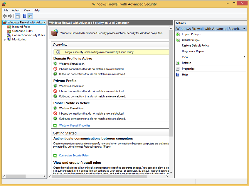 WindowsFirewallAdvancedSettings