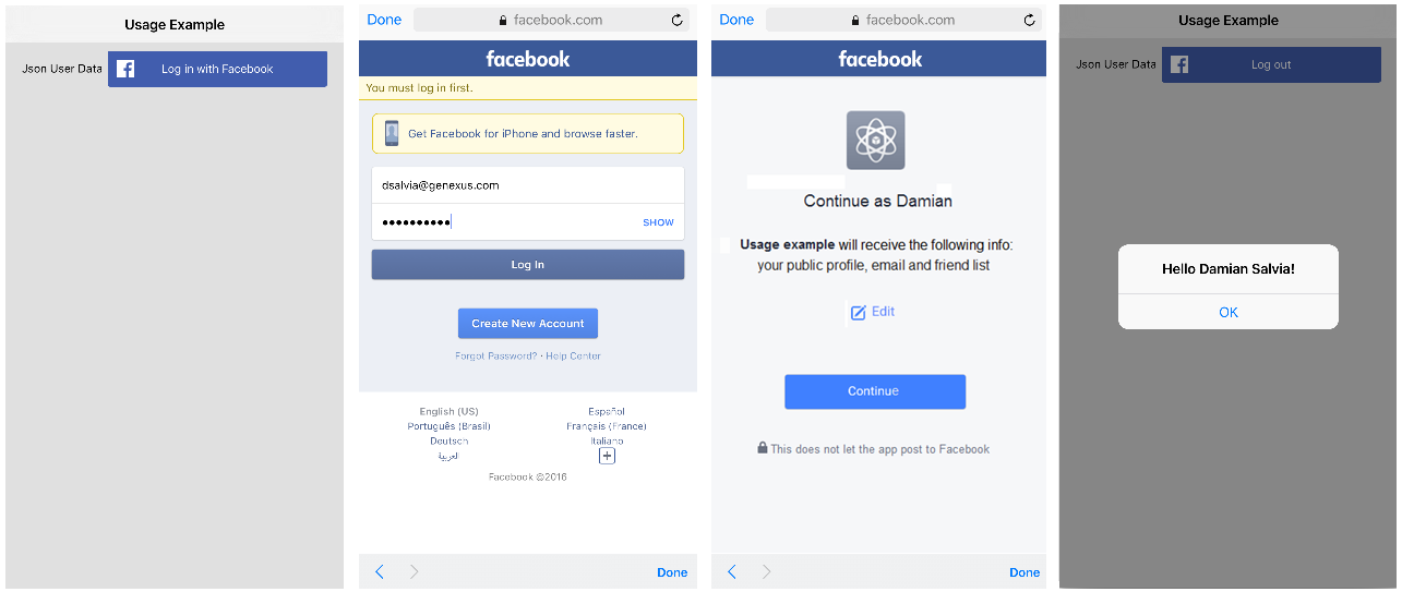 SD Facebook Button - Runtime (iOS)