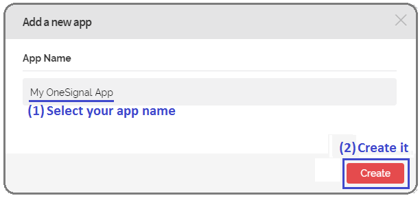 OneSignal - Step 2_2 - App name