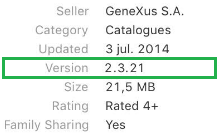 Versioning - iOS - Version name in App Store