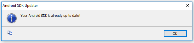 Android requirements - Update Android SDK tool - Step 3