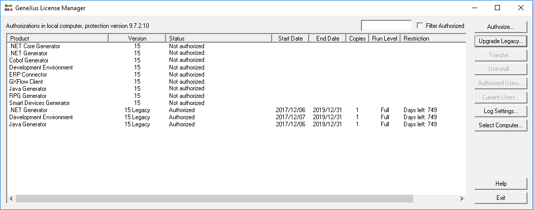 UpgradeOptionLicenseManagerV15