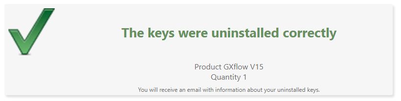 Request GXflow License 9