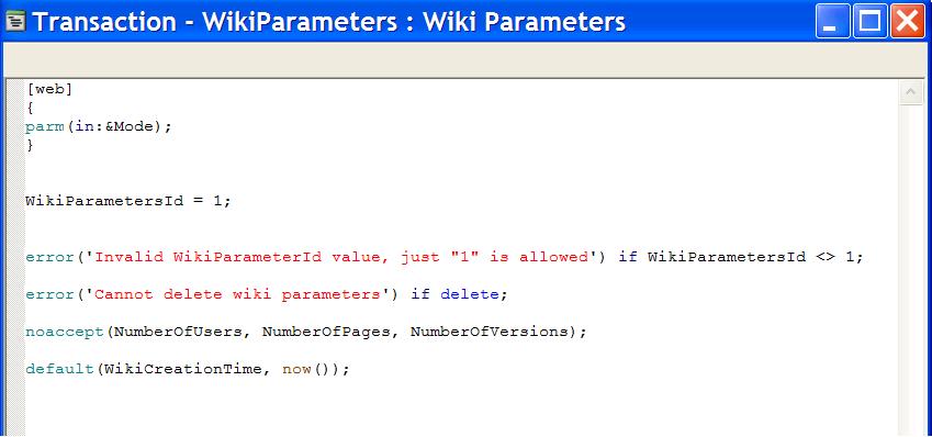 gxwiki parameters rules