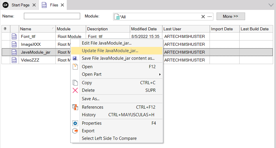 FilesToolWindowsContextMenu-SinceGeneXus17u9