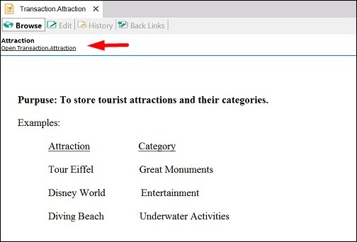 Document object with transaction attraction V17