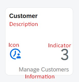 Customize tiles in Fiori pattern horizon v18u4.