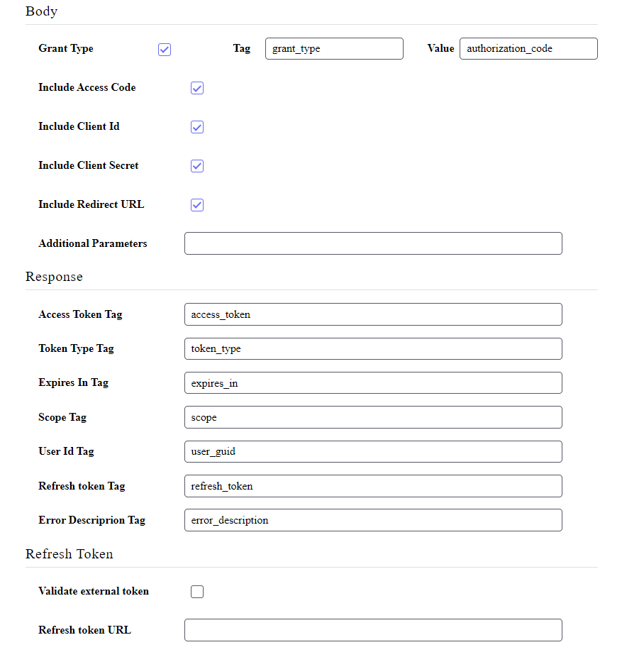 OAuthToken2Configuration