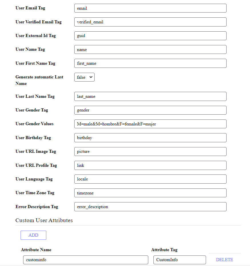 OAuthUserInformation2Configuration