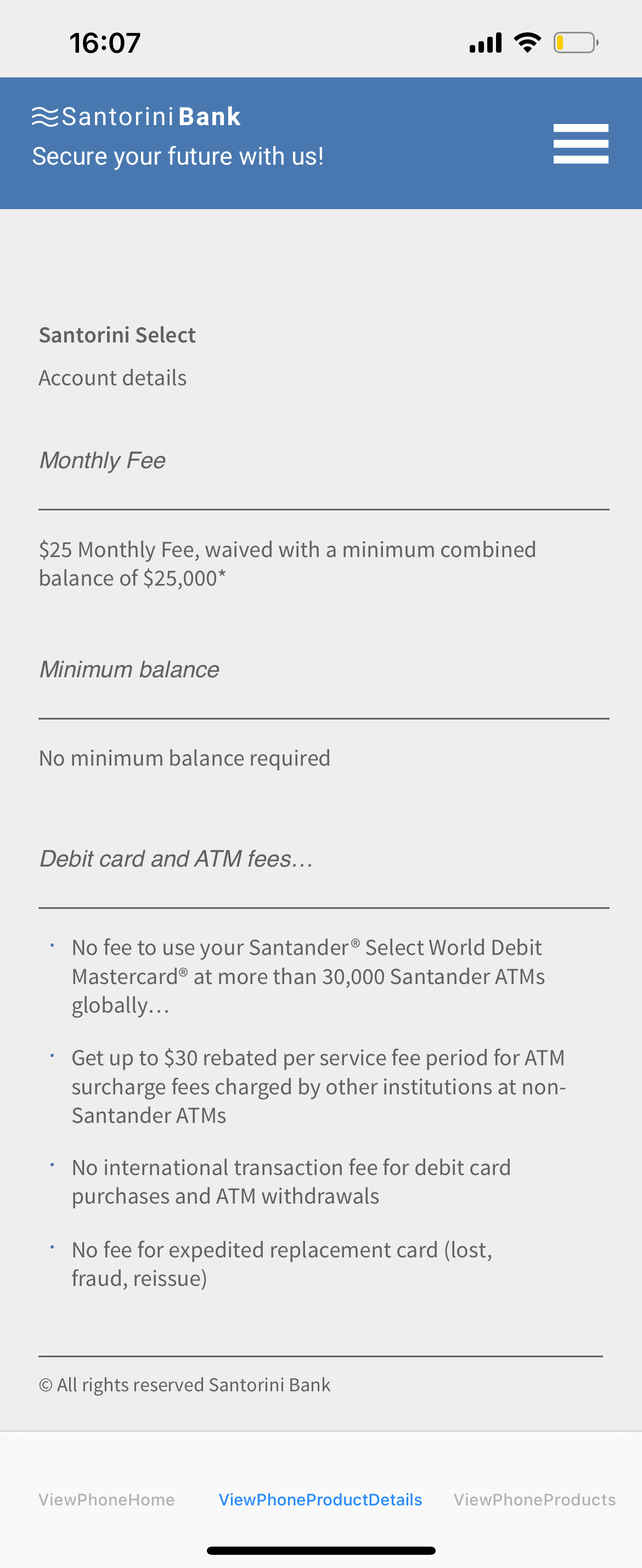 Santorini-Mobile-IOS-Products Details