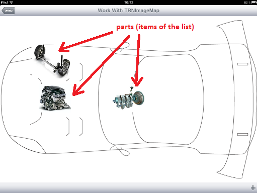SD Image Map - car example