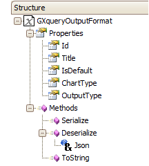 Gxquery4 - GXqueryOutputFormat data type