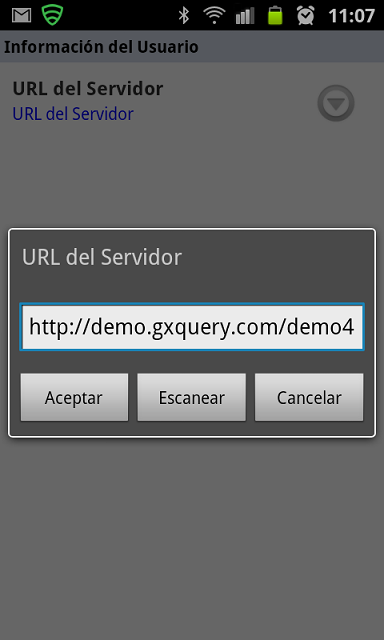 GXquery4 - Queries list from Android 2x