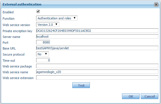 External Authentication on GXquery 4.0