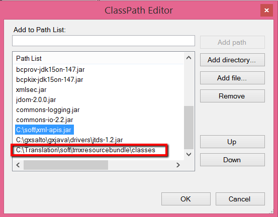 Java Classpath sample