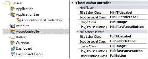 AudioController - Theme Class - Customized