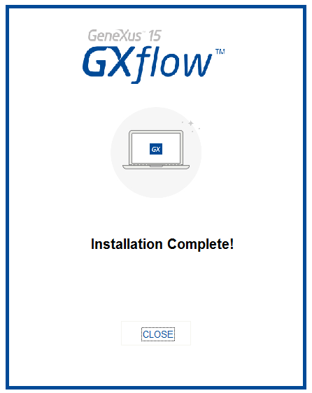 GXflow Production Environment - Step 3