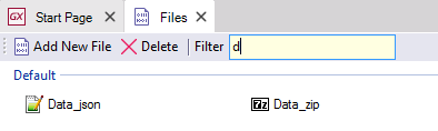 File Object - Filtering