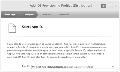 Apple App Store - Provisioning - 2