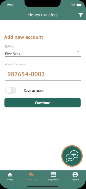 First Bank sample Apple - Moneytransfer_Step03