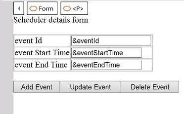 Schedulecontrol modify events with methods