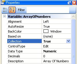 Collection Variable